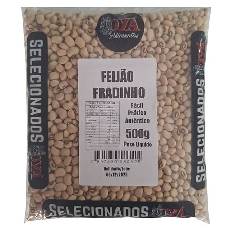 Feijão Fradinho Inteiro OYÁ 500g