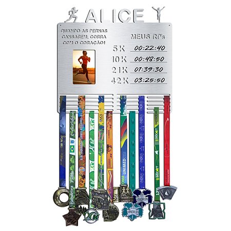 Porta Medalhas, Foto, RPs e Frase Personalizada