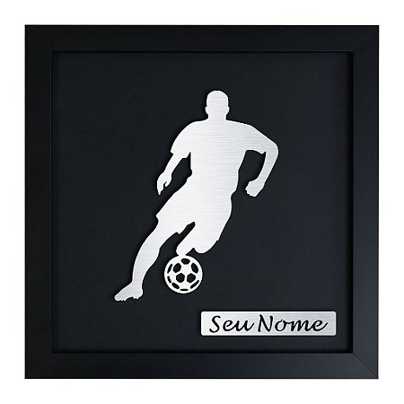 Quadro Decorativo de Futebol Personalizado