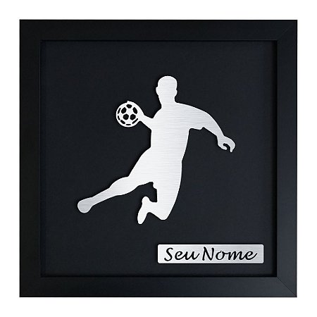 Quadro Decorativo de Handebol Personalizado