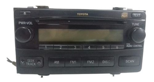 Radio Original Toyota Corolla 2008 Original 0860012804