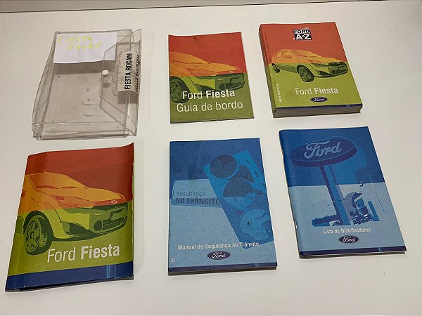 Manual proprietário Ford Fiesta rocan 2012