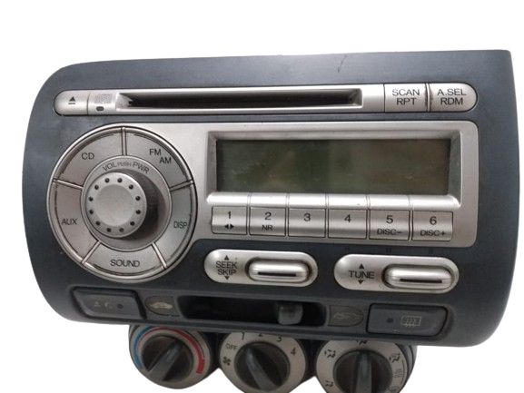 Radio Honda Fit 2004/2007 39100SAAK313N4 [somente o som;sem o ar]