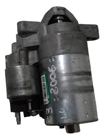 Motor De Arranque Citroen C3 Glx 1.4 Flex 2006/2006 Prata