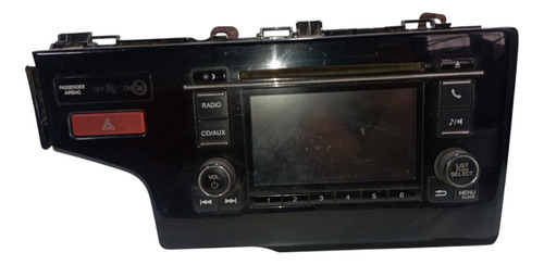 Central Multimidia Honda New Fit 2015/2016 Original Usado
