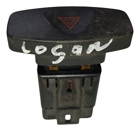 Botão Pisca Alerta Renault Logan/sandero 8/12 Original Usad
