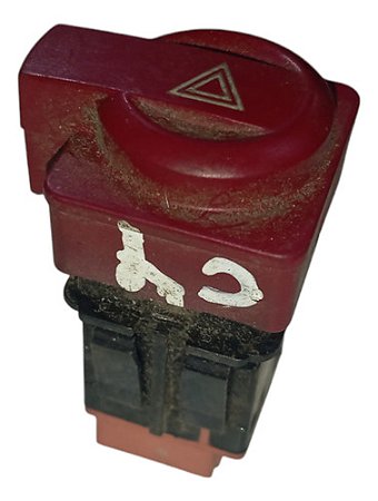 Botão Pisca Alerta Citroen C4 2010/12 Original Usado
