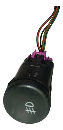 Botão Farol Milha Ecosport 2007 2s651k218aa Original Usado