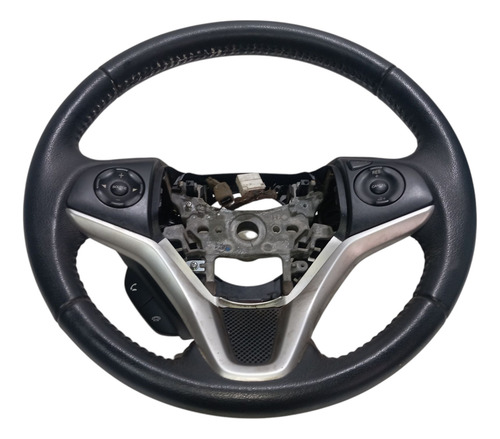 Volante Direção Honda Fit C/comandos 14/15 Original Usado