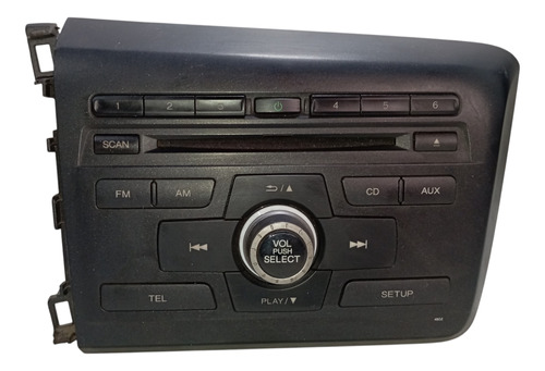 Rádio Central Honda Civic 2013/2014 Original Usado