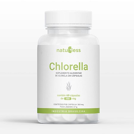 Chlorella 450mg 60 Cápsulas