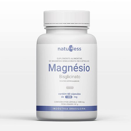 Magnésio  Bisglicinato 1450mg 60 Cápsulas