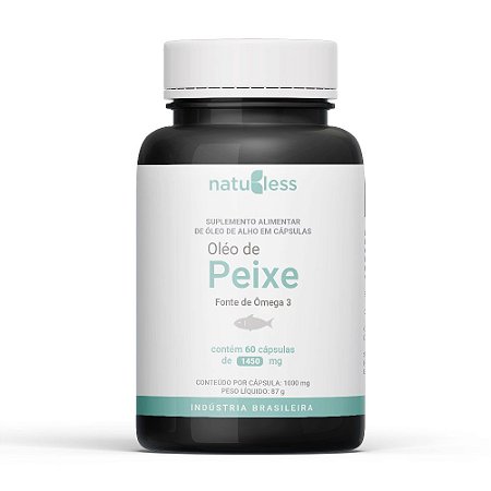 Óleo de Peixe Ômega3 1450mg 60 Cápsulas