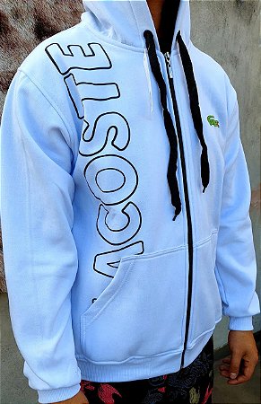 lacoste moletom com capuz jacket