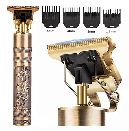 Maquina de Cortar Cabelo e Barba Recarregável Dragon - Hair Trimmer