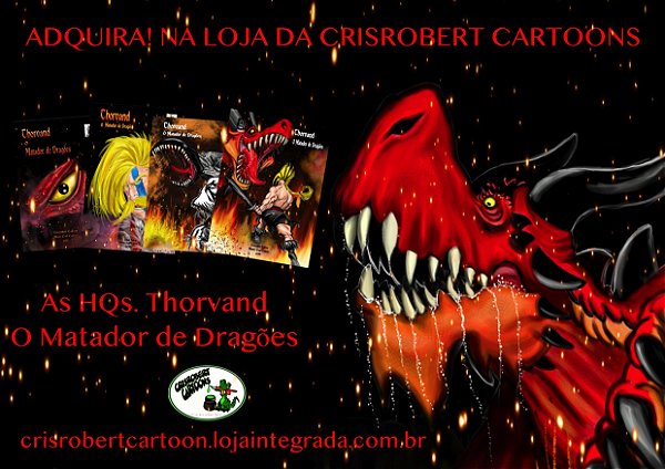 THORVAND O MATADOR DE DRAGÕES Vol. II - Crisrobert Cartoons