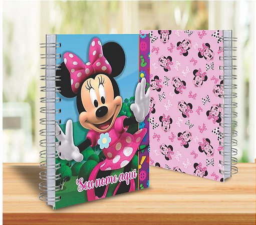Agenda Escolar Berçário e Maternal COLORIDA c/Capa Personalizada com LOGO e/ou NOME