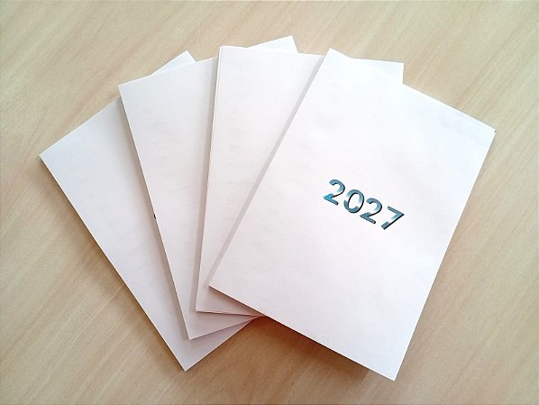 Miolos De Agenda Semanal Em Colunas 2027 - 17x24cm + Pares Paraná