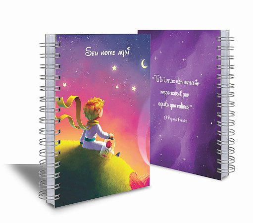 Caderno Universitário 21x28 Temas Infantis Personalizado c/10 matérias