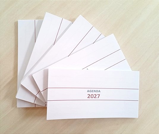 Miolos De Agenda Semanal De Bolso 2027