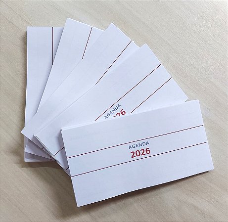 Miolos De Agenda Semanal De Bolso 2026