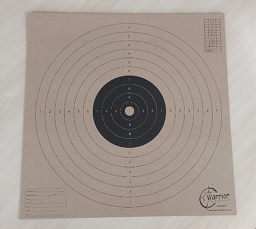 Alvos Pontuação Cód. A200 - 450g (pardo) 55x55cm
