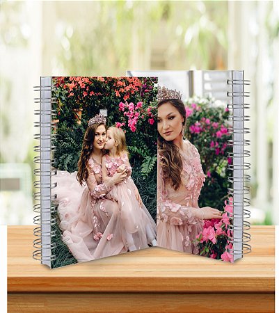 Caderno 18x25cm Personalizado - Laminação Brilho