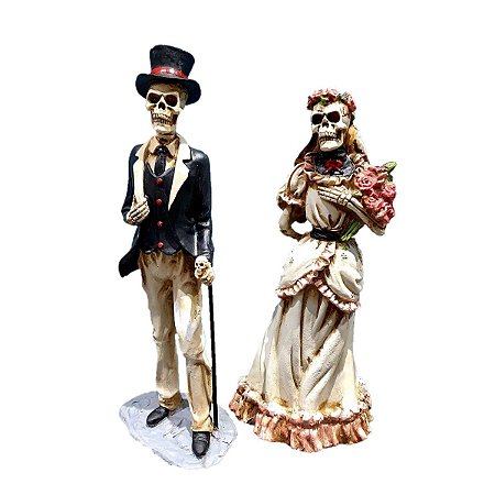 Casal de Noivos Skeleton