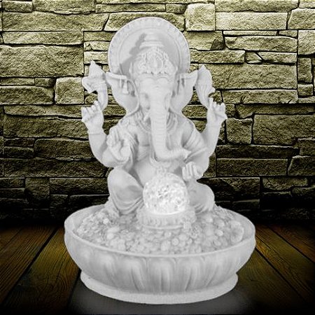 Fonte Ganesha White Stone 110V