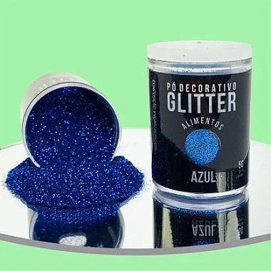 Pó Glitter Azul 5g