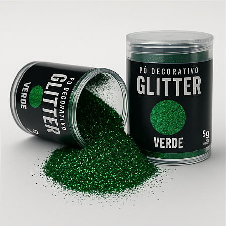 Pó Glitter Verde 5g