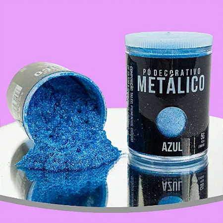 Pó Metálico Azul 5g