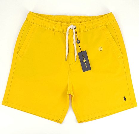 BERMUDA SARJA COM ELASTICO