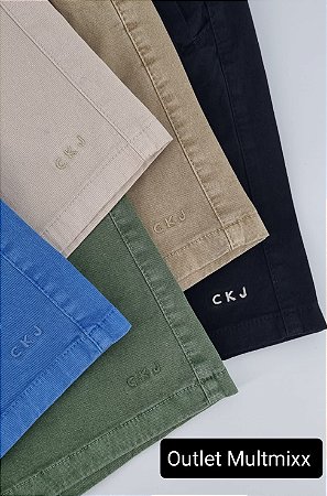 BERMUDA SARJA COM ELÁSTICO - Calvin K