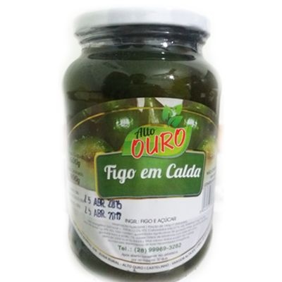 Figo em Calda Alto Ouro Pote 500g