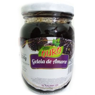 Geleia de Amora Alto Ouro Pote 250g