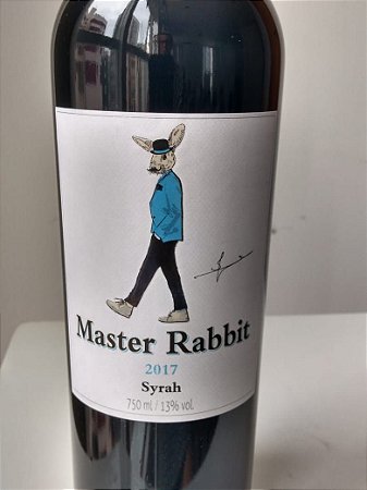 Vinho Tinto Mister Rabbit SYRAH