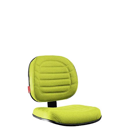Assento e Encosto para Cadeira de Escritório Executivo com Lâmina e costura modelo Lacerta e espuma injetada LCPAE08P Cadeira Brasil