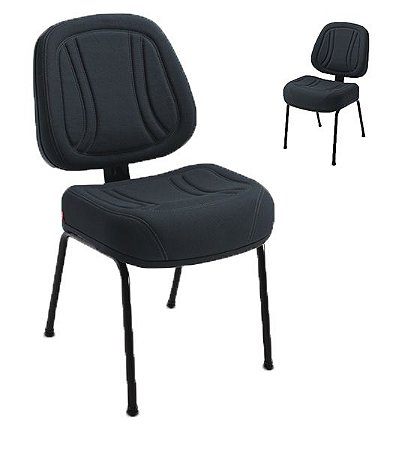 Kit 2 Cadeiras Premium Executiva 4 Pés sem Braços XLX22