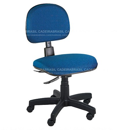 Cadeira Escritório Giratória Secretária - Base Aço com Capa - Pés Giratórios - Mecanismo Ergonômico - Ravan CB 3088 XLX22