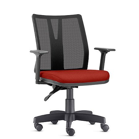 Cadeira Escritório Diretor - Giratória - Mecanismo Evolution - Base Aço Capa - Com Braços - Boss CB 202 XLX22