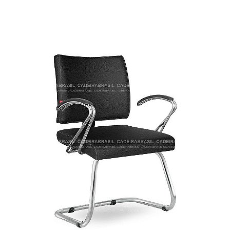 LISTA2021 Cadeira Escritório Fixa Executiva Ideale CB 3040 Braços Curvos Cadeira Brasil XLX22