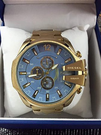 Relógio Diesel 10 Bar  Pulseira em Aço