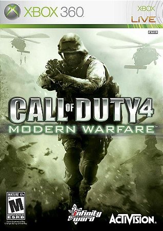Xbox 360 - Jogo Call Of Duty 4