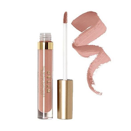 CARAMELLO neutral nude STILA STAY ALL DAY LIQUID LIPSTICK batom