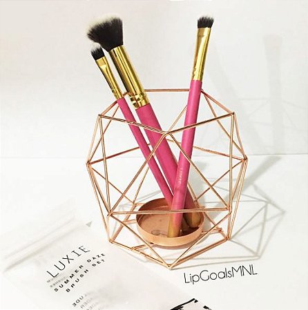 luxie summer daze brush set 3 Pincéis (tamanho regular)