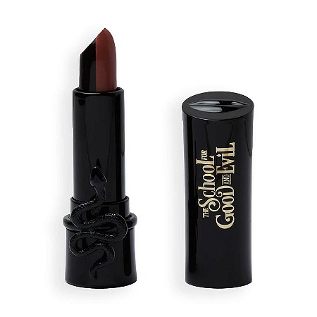 I HAVE FRESH VILLIAN TO ATTEND TO The School For Good & Evil x Makeup Revolution Evers Lipstick