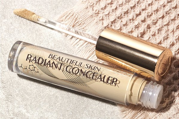 1 - fairest with neutral undertones 7g Charlotte Tilbury Beautiful Skin Medium to Full Coverage Radiant Concealer with Hyaluronic Acid