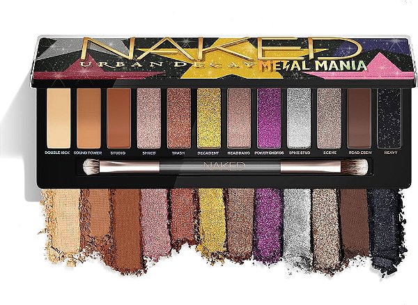 URBAN DECAY Naked Metal Mania Metallic PALETA DE SOMBRAS