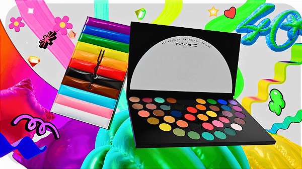 Paleta de Sombras MAC40 Pride